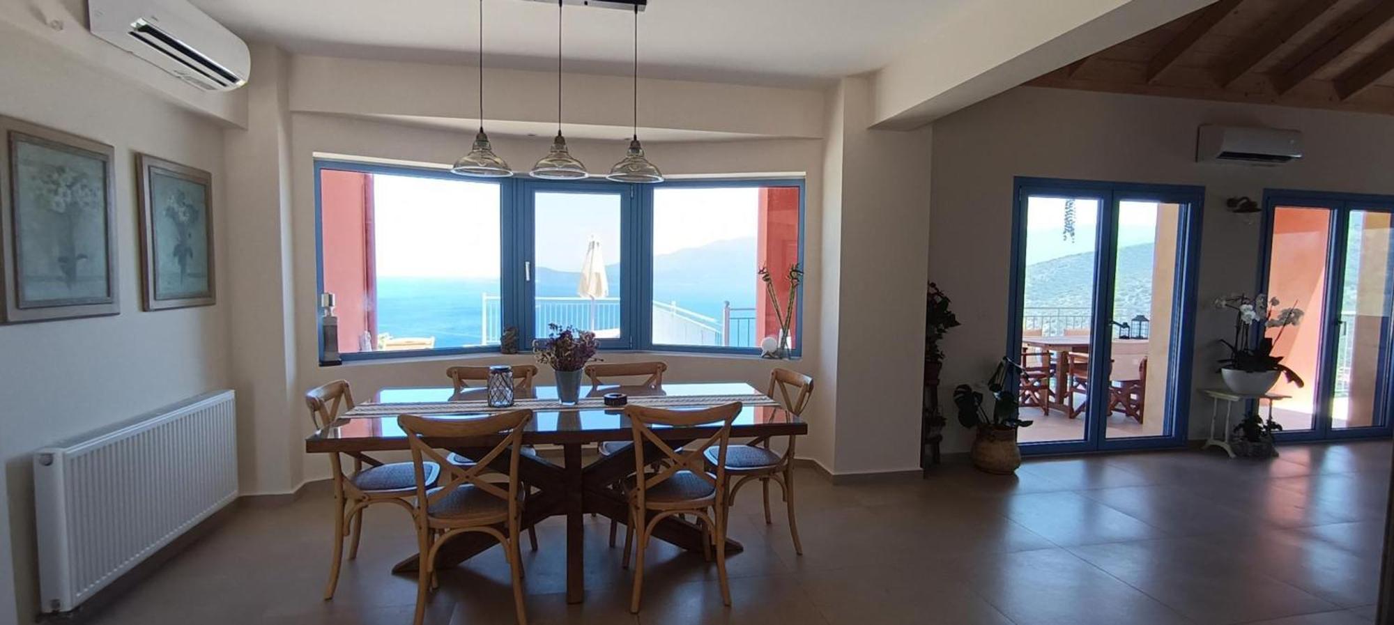 Augustela Villa Seaview Vacation Villa Agia Efimia Exterior photo